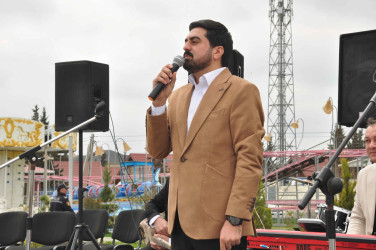 Şirvanda Novruz bayramı münasibətilə ümumşəhər tədbiri keçirilib.