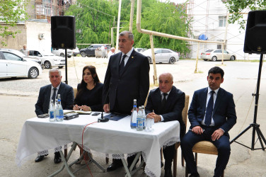 Şəhər İcra Hakimiyyətinin başçısı İlqar Abbasov növbəti səyyar görüş keçirib.