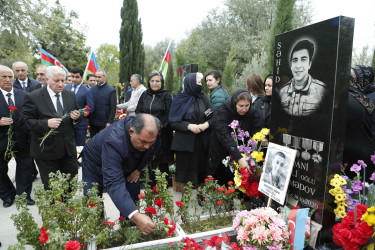 Vətən müharibəsi şəhidi Xəqani Məmmədovun anım günü qeyd edilib.