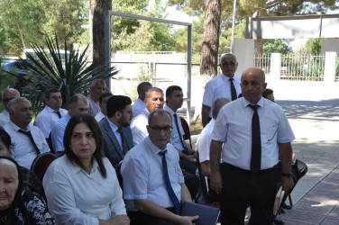 Şəhər İcra Hakimiyyətinin başçısı İlqar Abbasov növbəti səyyar görüş keçirib.
