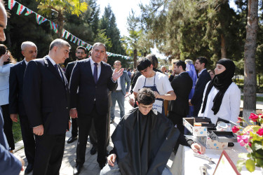 Şirvanda “Peşə və sənət” festivalı təşkil olunub.