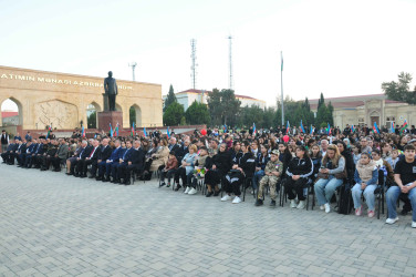 Şirvanda  8 Noyabr — Zəfər Gününə həsr olunmuş konsert təşkil edilib.
