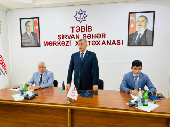Şirvan Şəhər İcra Hakimiyyətinin başçısı İlqar Abbasov  növbəti səyyar görüş keçirib.