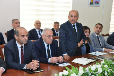 Şirvan Səhər İcra Hakimiyyətinin başçısı İlqar Abbasov vətəndaş qəbulu keçirib.