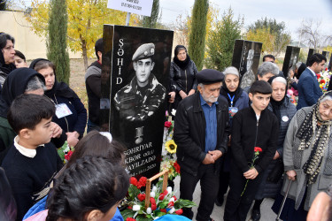 Vətən müharibəsinin şəhidi İsmayılzadə Şəhriyar Əkbər oğlunun anım günü qeyd olunub.