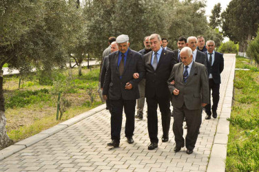 Şəhər İcra Hakimiyyətinin başçısı aprel ayının sonuncu cümə axşamı şəhid ailələrinin üzvləri ilə birlikdə Şəhidlər xiyabanını ziyarət edib.
