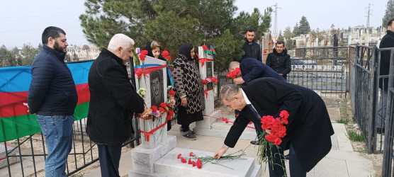 Şirvanda 20 Yanvar faciəsinin 33-cü ildönüm münasibətilə Ulu öndər Heydər Əliyevin və şəhidlərin əziz xatirəsi yad edilib.