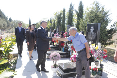 Vətən müharibəsi şəhidi Xəqani Məmmədovun anım günü qeyd edilib.