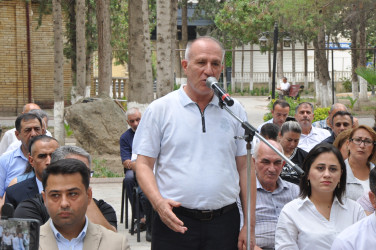 Şəhər İcra Hakimiyyətinin başçısı İlqar Abbasov növbəti səyyar görüş keçirib.