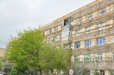 Şirvanda “Şəhərsalma və Memarlıq İli” çərçivəsində görülən abadlıq işləri davam etdirilir.