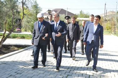Şirvanda şəhid Nicat Hüseynovun xatirəsi anılıb.
