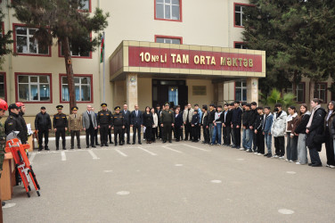Şirvanda 1 Mart – Ümumdünya Mülki Müdafiə Günü ilə əlaqədar tədbir keçirilib.
