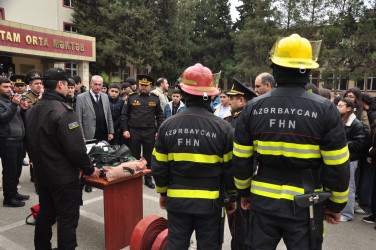 Şirvanda 1 Mart – Ümumdünya Mülki Müdafiə Günü ilə əlaqədar tədbir keçirilib.