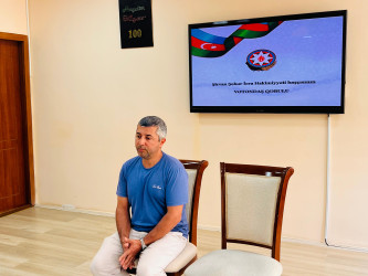 Şirvan Şəhər İcra Hakimiyyətinin başçısı İlqar Abbasov növbəti vətəndaş qəbulu keçirib.