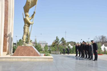 27 sentyabr – Anım Günü Şirvan şəhərində silsilə tədbirlərlə qeyd edilir.