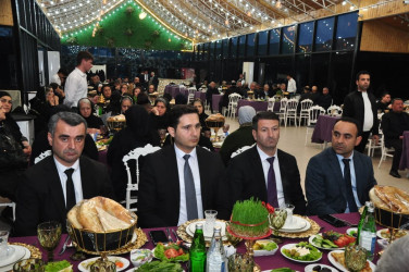 Şirvanda iftar süfrəsi təşkil olunub.
