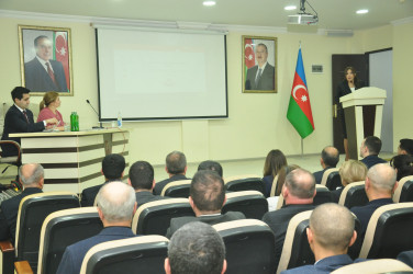 Şirvanda “İnformasiya əldə etmək hüququnun müdafiəsi” mövzusunda maarifləndirmə tədbiri keçirilib.