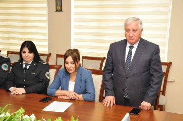 Şirvanda miqrasiya orqanları işçilərinin peşə bayramı günü qeyd edilib.