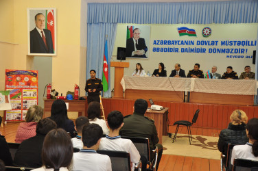 Şirvanda 1 Mart – Ümumdünya Mülki Müdafiə Günü ilə əlaqədar tədbir keçirilib.