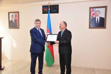 Şirvanda Səfərbərlik və Hərbi Xidmətə Çağırış üzrə Dövlət Xidmətinin yaradılmasının 14 illiyinə həsr olunmuş tədbir keçirilib.