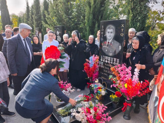Şirvanda şəhid Namiq Xəlilovun xatirəsi anılıb.