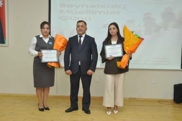5 oktyabr – Beynəlxalq Müəllimlər Günü Şirvan şəhərində qeyd edilib.