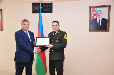 Şirvanda Səfərbərlik və Hərbi Xidmətə Çağırış üzrə Dövlət Xidmətinin yaradılmasının 14 illiyinə həsr olunmuş tədbir keçirilib.