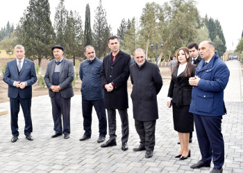 Şirvanda Vətən müharibəsinin şəhidi Şəmsəddin Aqil oğlu Vəliyevin anım günü qeyd olunub.