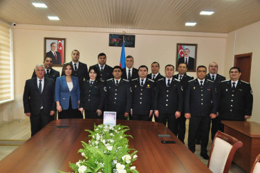 Şirvanda miqrasiya orqanları işçilərinin peşə bayramı günü qeyd edilib.