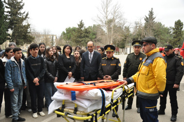 Şirvanda 1 Mart – Ümumdünya Mülki Müdafiə Günü ilə əlaqədar tədbir keçirilib.