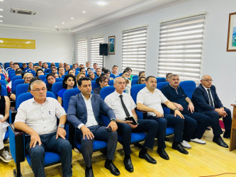 Şirvan Şəhər İcra Hakimiyyətinin başçısı İlqar Abbasov  növbəti səyyar görüş keçirib.