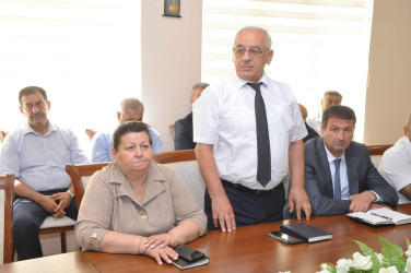 Şirvan Səhər İcra Hakimiyyətinin başçısı İlqar Abbasov vətəndaş qəbulu keçirib.