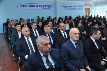 Şəhər İcra Hakimiyyətinin başçısı İlqar Abbasov növbəti səyyar görüş keçirib.