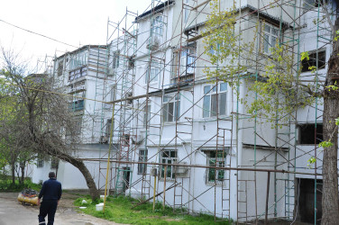 Şirvanda “Şəhərsalma və Memarlıq İli” çərçivəsində görülən abadlıq işləri davam etdirilir.