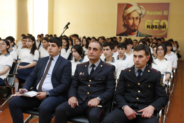 Şirvanda narkomaniyaya qarşı mübarizə mövzusunda tədbir keçirilib.