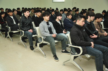 Şirvanda hərbi xidmətə çağırış, azadetmə və möhlət verilmə şərtlərinə dair maarifləndirici tədbir keçirilib.