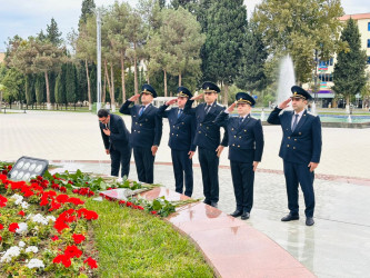 Şirvanda prokurorluq işçilərinin peşə bayramı qeyd olunub.