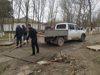 Şirvan şəhər İsmət Qayıbov adına Mədəniyyət və İstirahət Parkında yenidənqurma işləri yekunlaşmaq üzrədir.