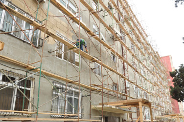 Şirvanda “Şəhərsalma və Memarlıq İli” çərçivəsində görülən abadlıq işləri davam etdirilir.