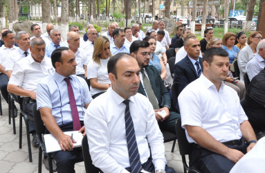 Şəhər İcra Hakimiyyətinin başçısı İlqar Abbasov növbəti səyyar görüş keçirib.