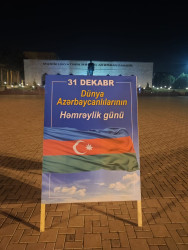 “Yeni il” və “31 Dekabr – Dünya Azərbaycanlılarının Həmrəyliyi Günü” münasibətilə Şirvan şəhərinin küçə, prospekt və parklarında tərtibat işləri aparılıb.