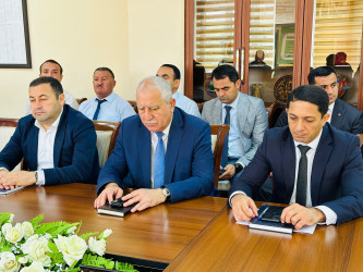 Şirvan Şəhər İcra Hakimiyyətinin başçısı İlqar Abbasov növbəti vətəndaş qəbulu keçirib.