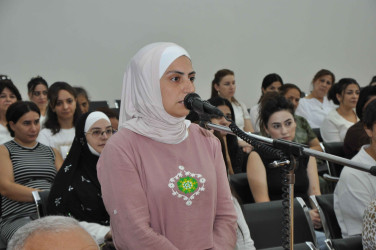Şirvanda sakinlərlə növbəti səyyar görüş keçirilib.