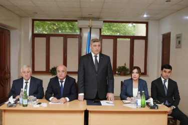 Şirvan Şəhər İcra Hakimiyyətinin başçısı İlqar Abbasov növbəti səyyar görüş keçirib.