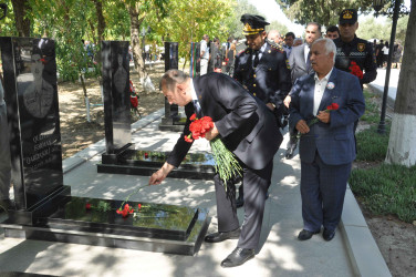 Şirvan şəhərində 27 Sentyabr – Anım Gününə həsr olunmuş tədbir keçirilib.