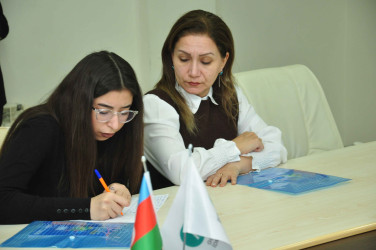 Şirvanda gənclər üçün Azərbaycan Konstitusiyası və Ümummilli Lider Heydər Əliyevin irsi mövzusunda maarifləndirici seminar keçirilib.