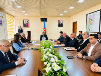 Şirvan Şəhər İcra Hakimiyyətinin başçısı İlqar Abbasov növbəti vətəndaş qəbulu keçirib.