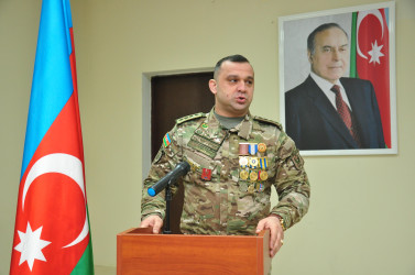 Şirvanda hərbi xidmətə çağırış, azadetmə və möhlət verilmə şərtlərinə dair maarifləndirici tədbir keçirilib.