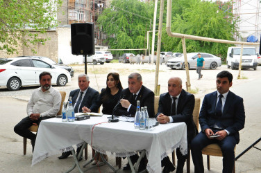 Şəhər İcra Hakimiyyətinin başçısı İlqar Abbasov növbəti səyyar görüş keçirib.