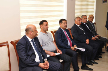 Şirvan Səhər İcra Hakimiyyətinin başçısı İlqar Abbasov vətəndaş qəbulu keçirib.
